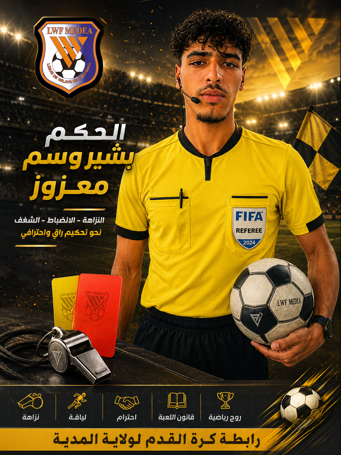 طاقم تحكيم الرابطة