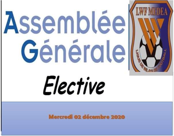 ASSEMBLÉE GÉNÉRALE ÉLECTIVE