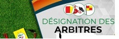 Désignation des arbitres